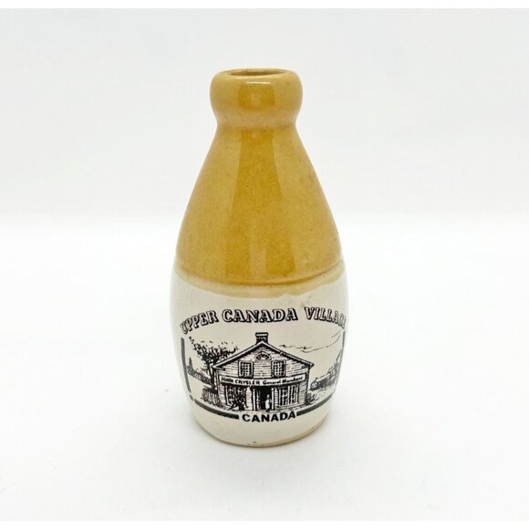 Upper Canada Village small pottery jug - Picture 1 of 7